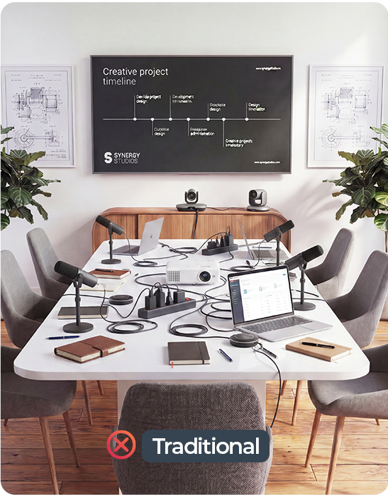 Turn Your Existing Display Into a Meeting Room