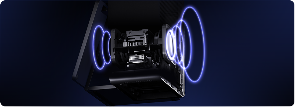 10W×2 Hi-Fi Stereo Speakers
