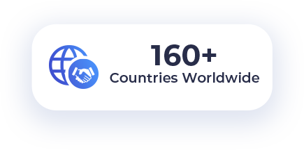 160+ Countries Worldwide